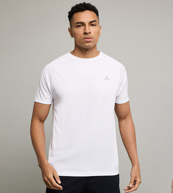 R&B  Sportswear - White T-Shirts & Vests