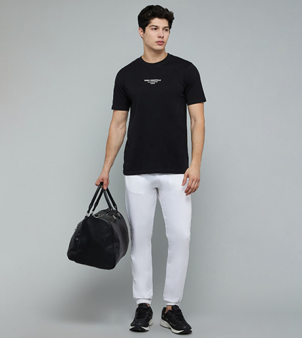 R&B  - BLACK T-shirts & Bottoms