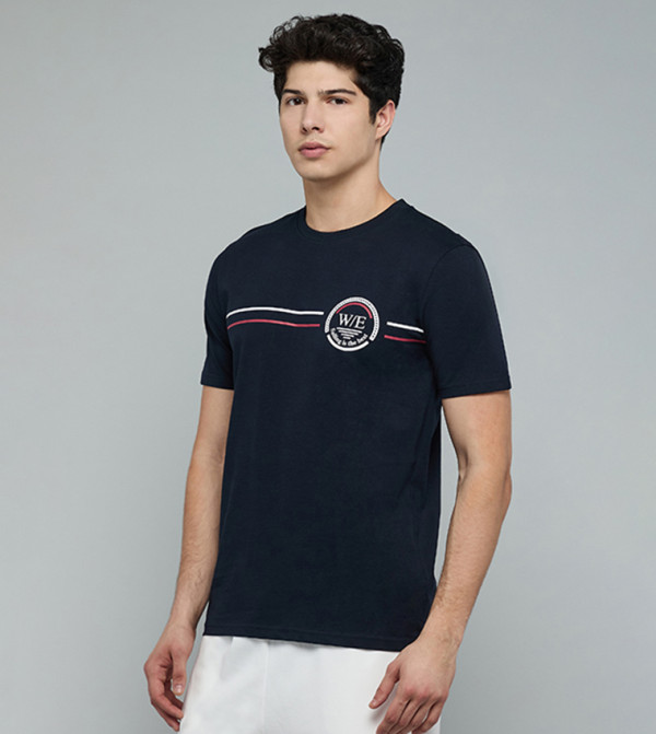 R&B Men - Navy T-shirts & Bottoms