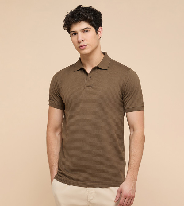 R&B R&B - Olive Polo T-shirts
