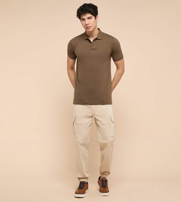 R&B R&B - Olive Polo T-shirts
