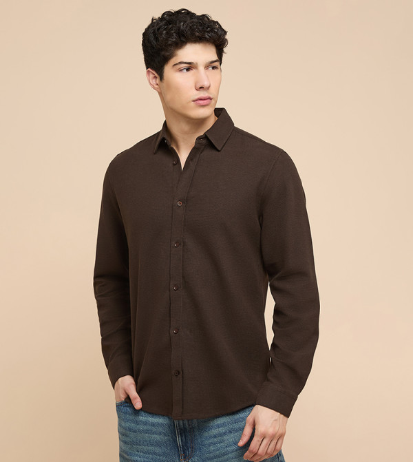 أر آند بي أر آند بي - بني داكن Long Sleeves
