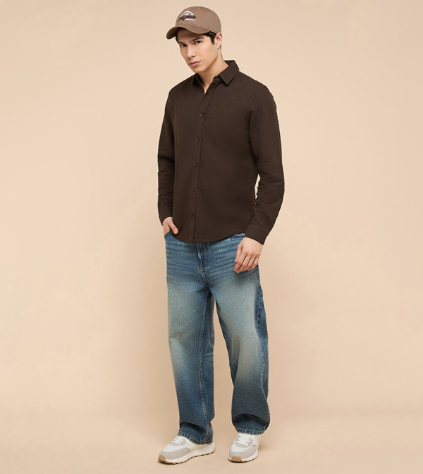 أر آند بي أر آند بي - بني داكن Long Sleeves
