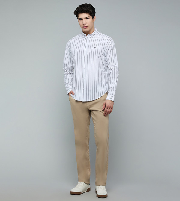 أر آند بي  أكمام طويلة - أبيض Long Sleeves