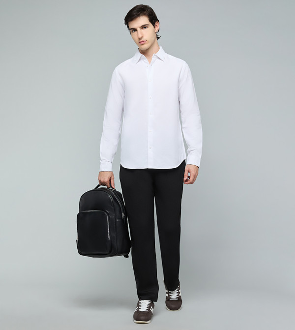 أر آند بي  daily-essentials - أبيض Long Sleeves