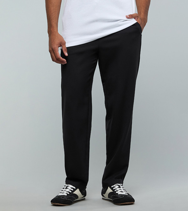 R&B  Casual Pants - BLACK Casual Pants