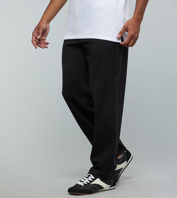 R&B  Casual Pants - BLACK Casual Pants