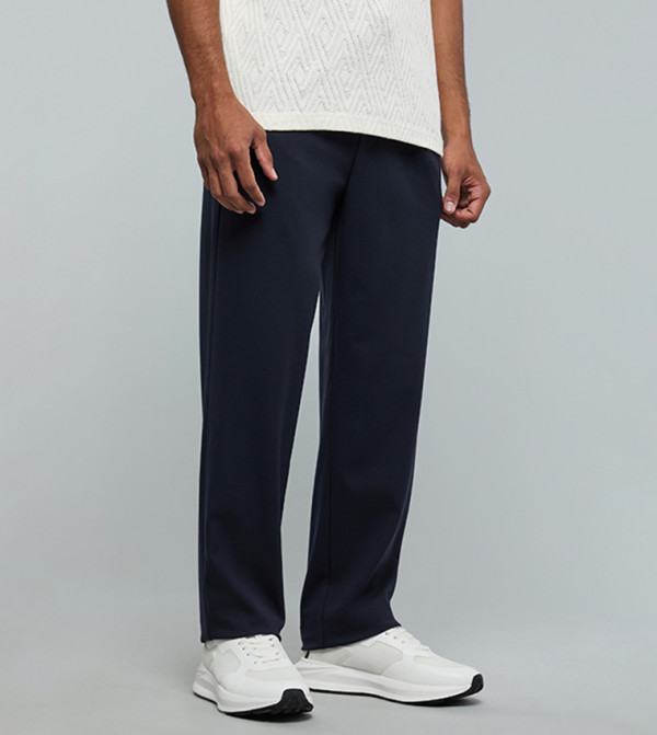 R&B Men - Navy Casual Pants