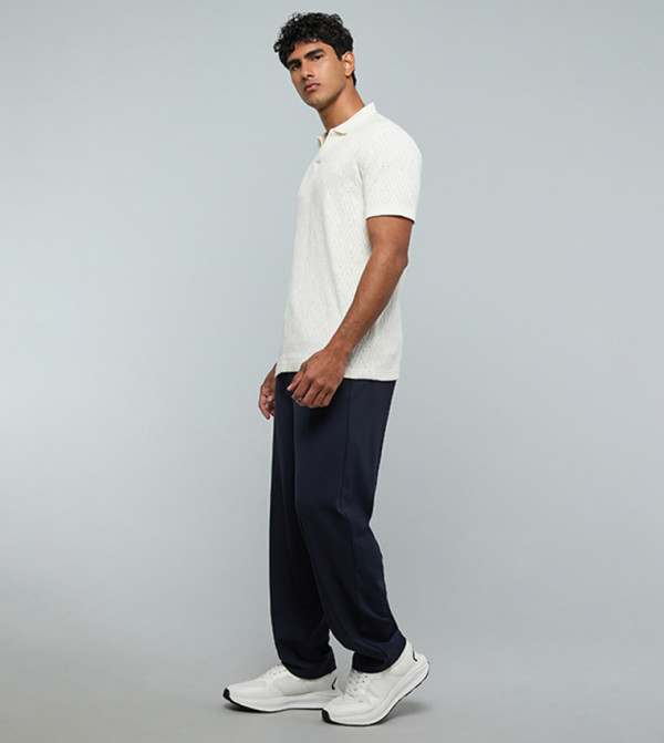 R&B Men - Navy Casual Pants