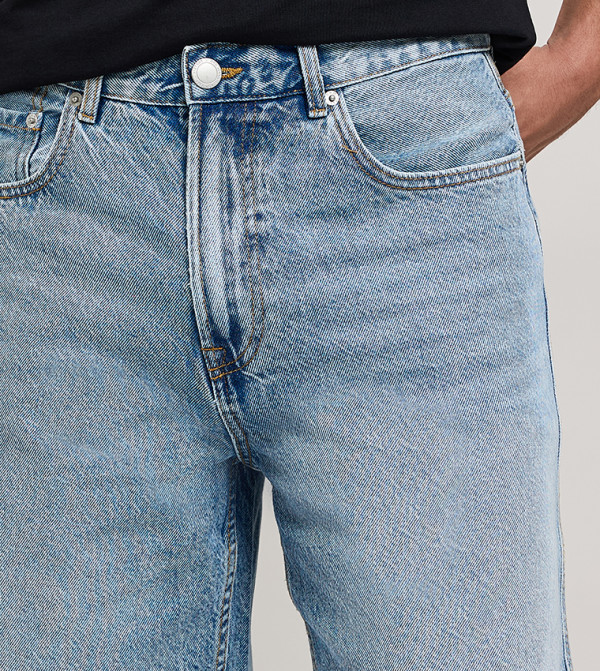 R&B  Denim Shorts - Blue Denim shorts