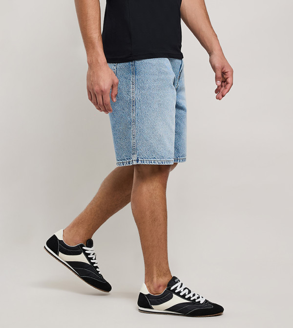 R&B  Denim Shorts - Blue Denim shorts