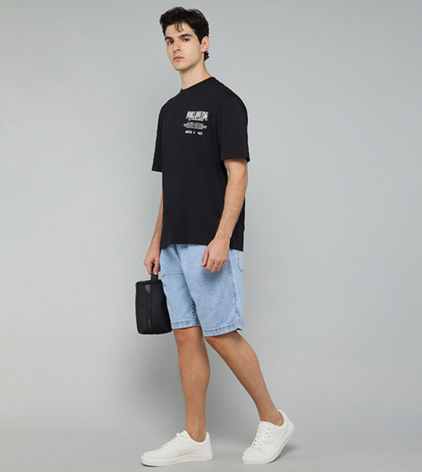 R&B  Shorts - Blue Denim shorts