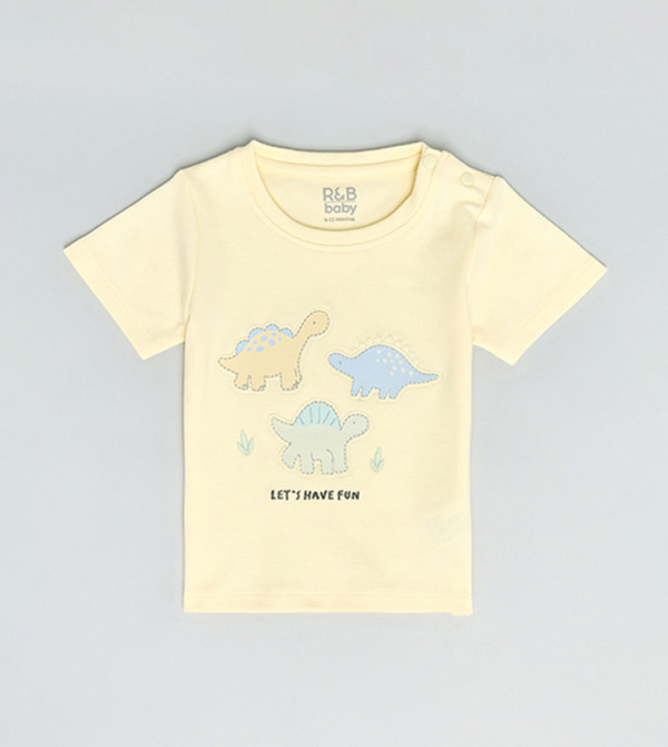 R&B  T-shirts & Bottoms - Yellow undefined