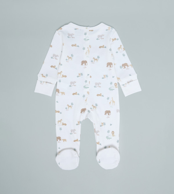 R&B  Sleep Suits - Ivory Sleep Suits