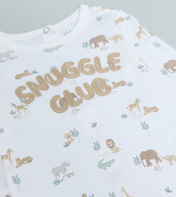 R&B  Sleep Suits - Ivory Sleep Suits