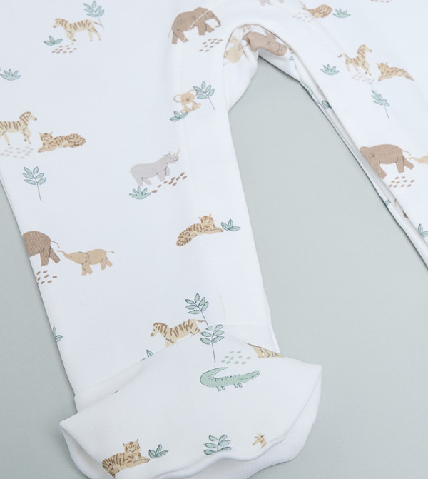 R&B  Sleep Suits - Ivory Sleep Suits