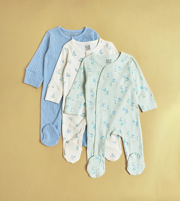 R&B  Sleep Suits - Multi Sleep Suits