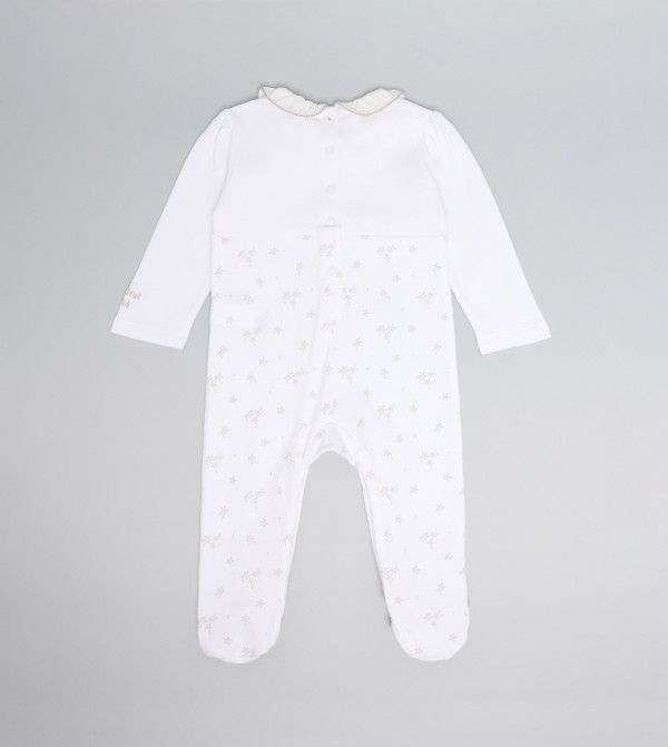 R&B  Sleep Suits - Ivory Sleep Suits