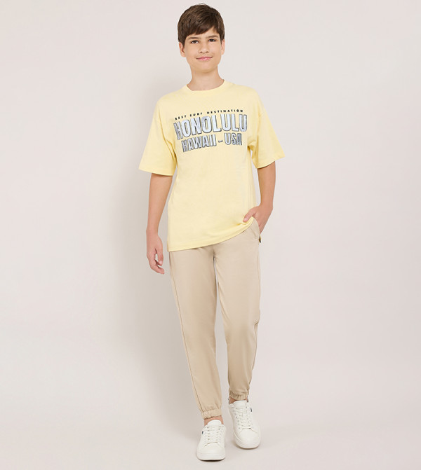 R&B sport-and-active-play - Beige Joggers