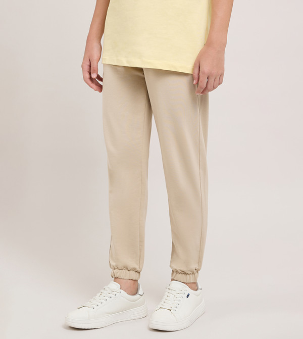 R&B sport-and-active-play - Beige Joggers