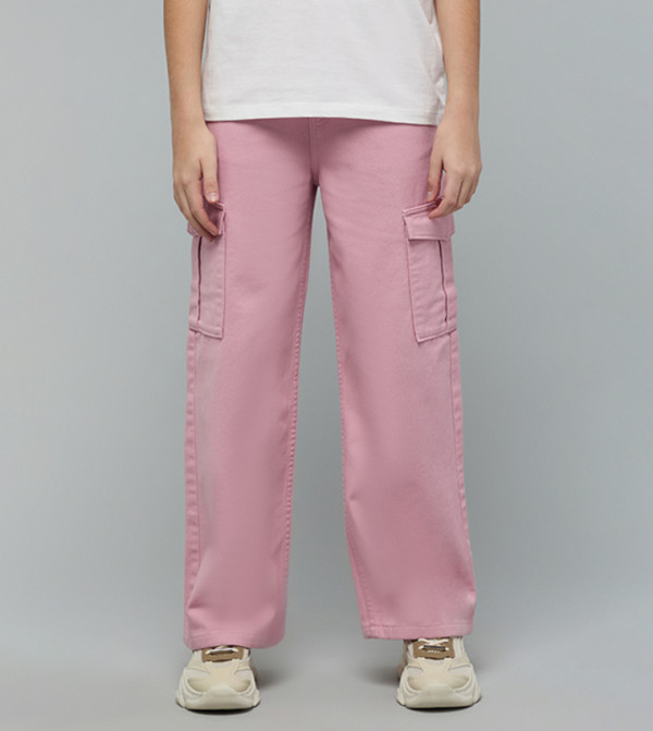 R&B  Trousers & Pants - Pink Trousers & Pants