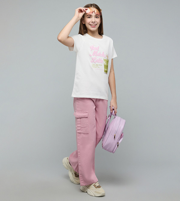 R&B  Trousers & Pants - Pink Trousers & Pants