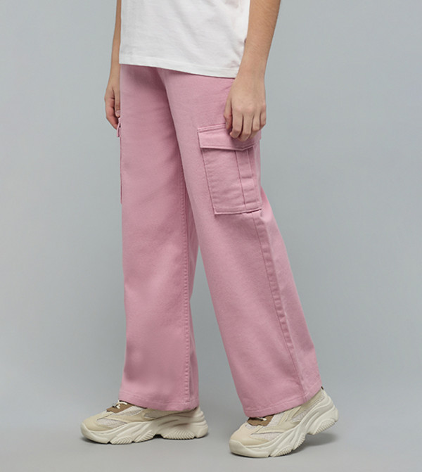 R&B  Trousers & Pants - Pink Trousers & Pants