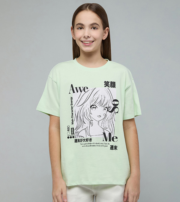 R&B  T-Shirts - Light Green T-shirts