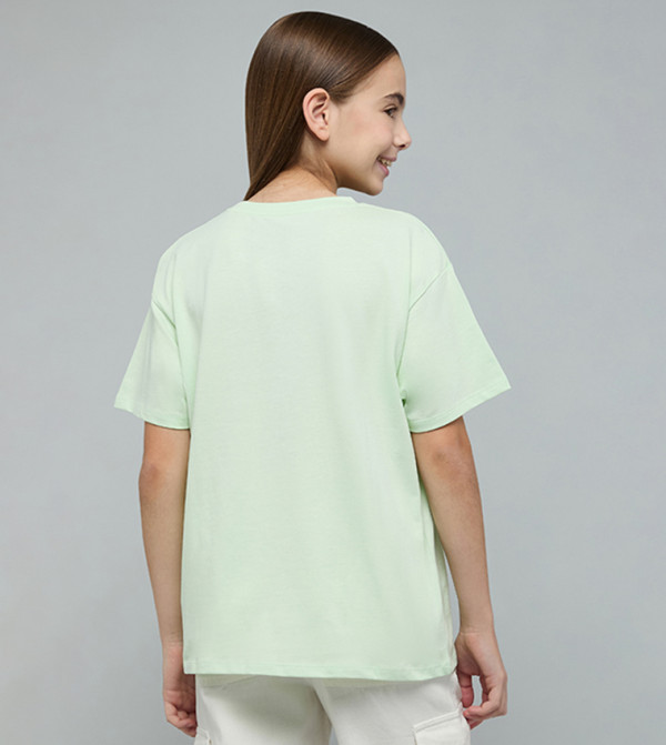 R&B  T-Shirts - Light Green T-shirts