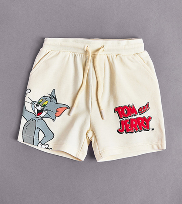 R&B  camp-accessories-add-ons - Ivory Top & Shorts