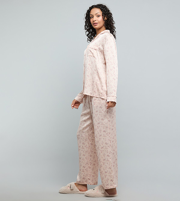 أر آند بي أطقم بيجاما - وردي Pyjama Set