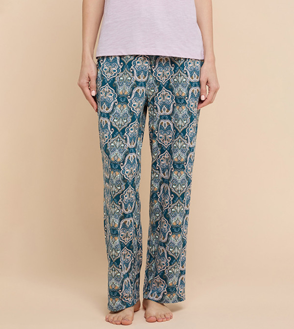 أر آند بي سراويل - أزرق مخضر Bottoms