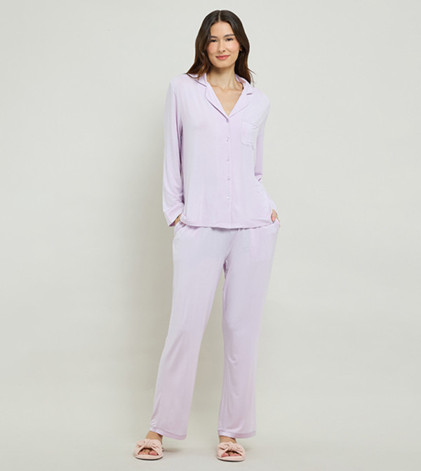 أر آند بي أطقم بيجاما - بنفسجي Pyjama Set