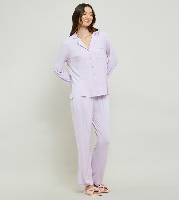 أر آند بي أطقم بيجاما - بنفسجي Pyjama Set