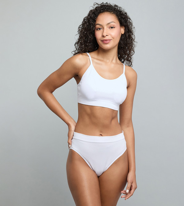 R&B  Sports bras - White Sports Bras