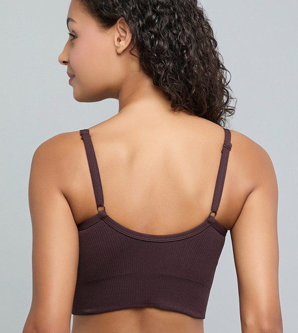 R&B  Sports bras - Dark Brown Sports Bras