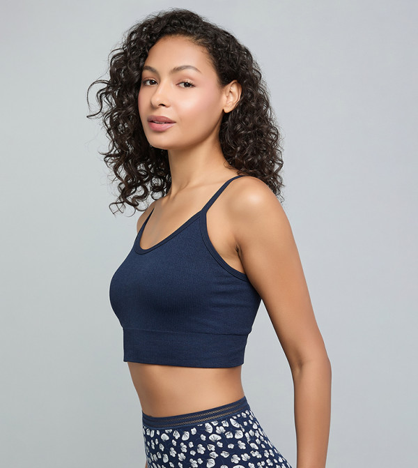 R&B  Sports bras - NAVY BLUE Sports Bras