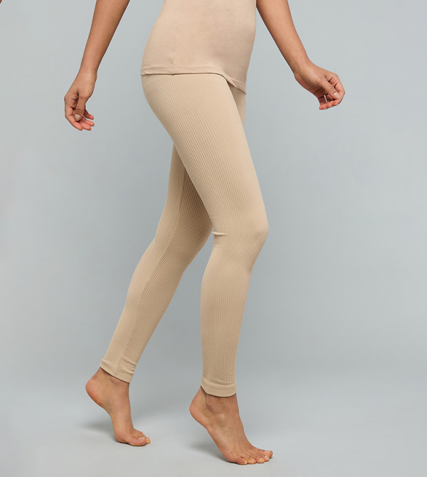 R&B  leggings - Beige leggings