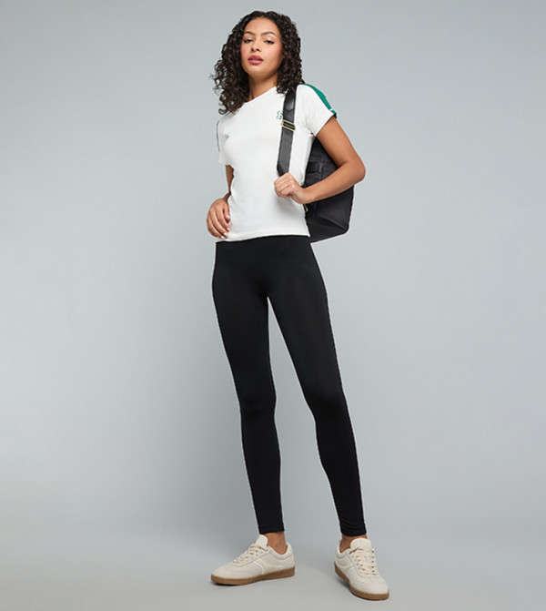 R&B  leggings - BLACK leggings
