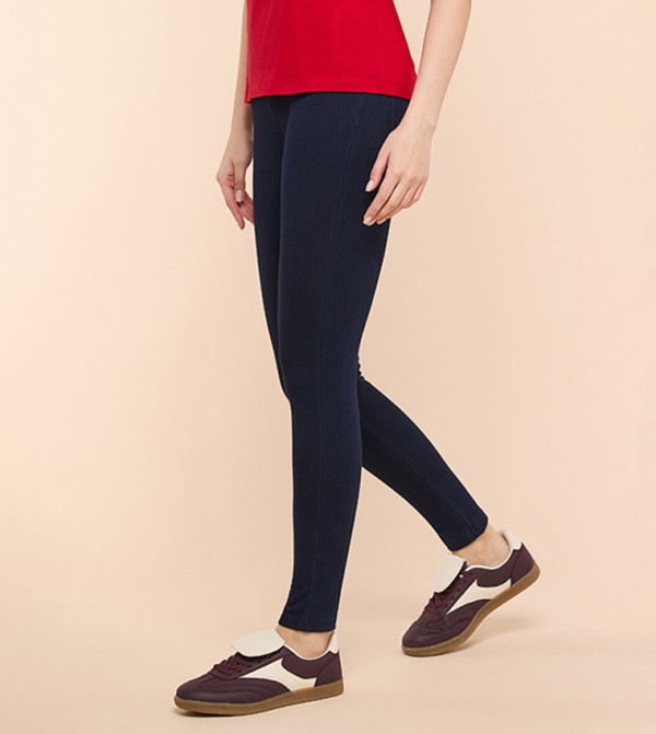 R&B  Jeans - Navy Jeggings