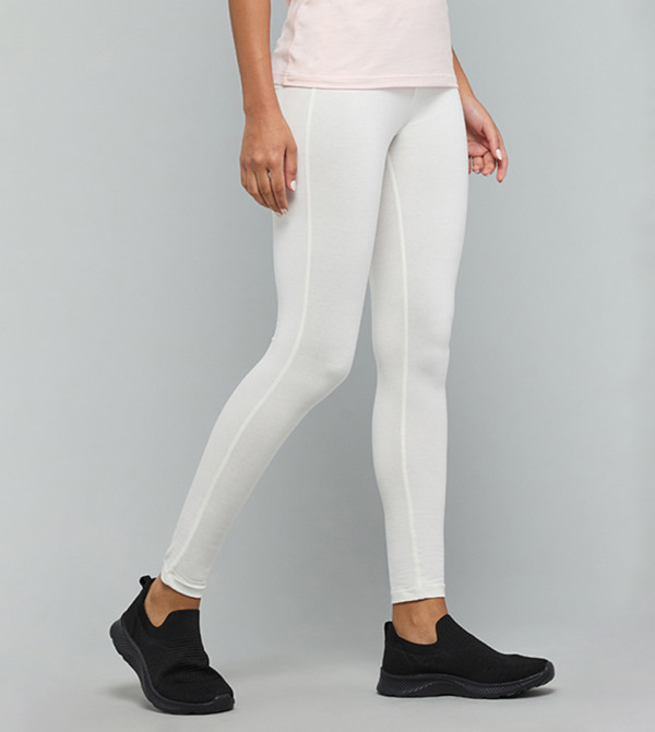R&B  leggings - White leggings