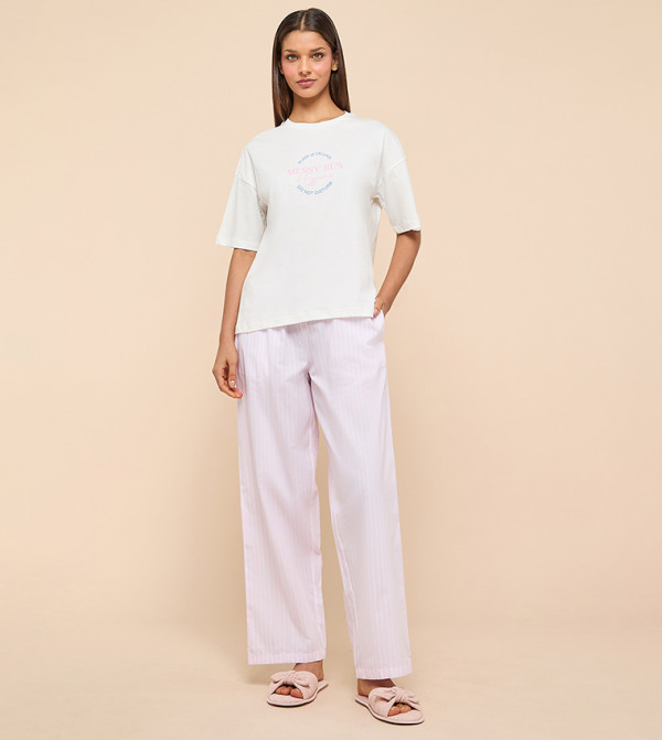 أر آند بي ملابس نوم - عاجي Pyjama Set