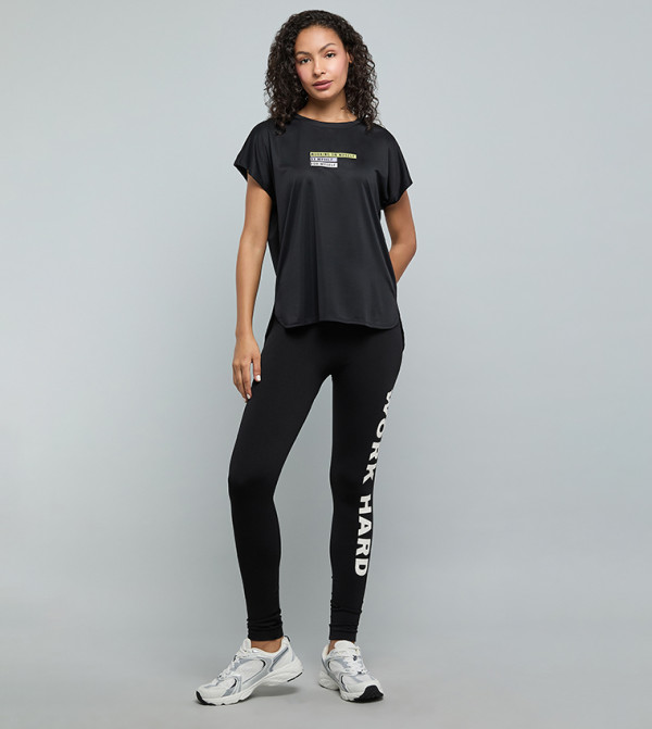 R&B  Sportswear - BLACK Tops