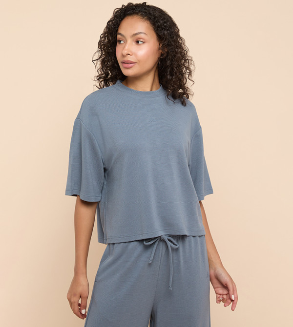 أر آند بي  تيشيرتات - رمادي Short Sleeve T-Shirts