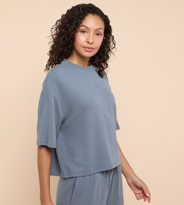 أر آند بي  تيشيرتات - رمادي Short Sleeve T-Shirts