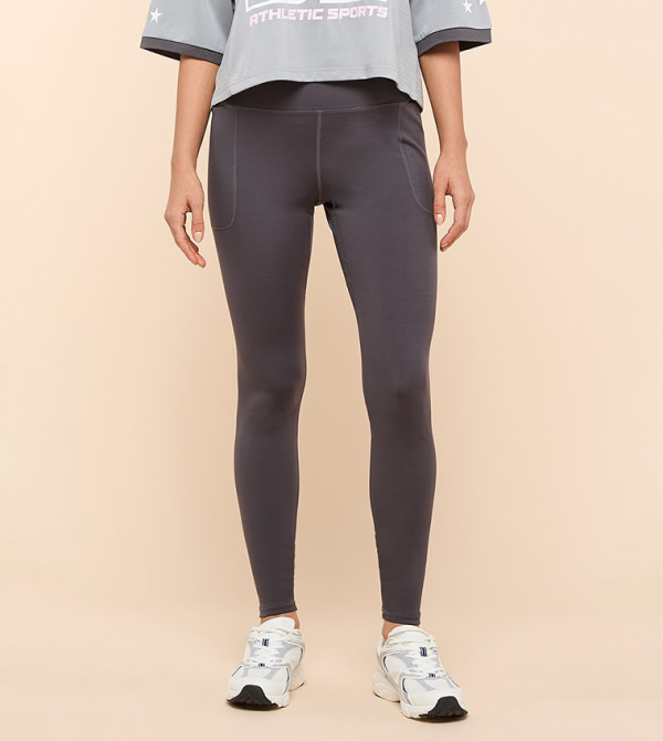 R&B  Tights - Grey Tights