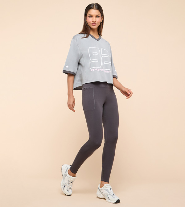 R&B  Tights - Grey Tights