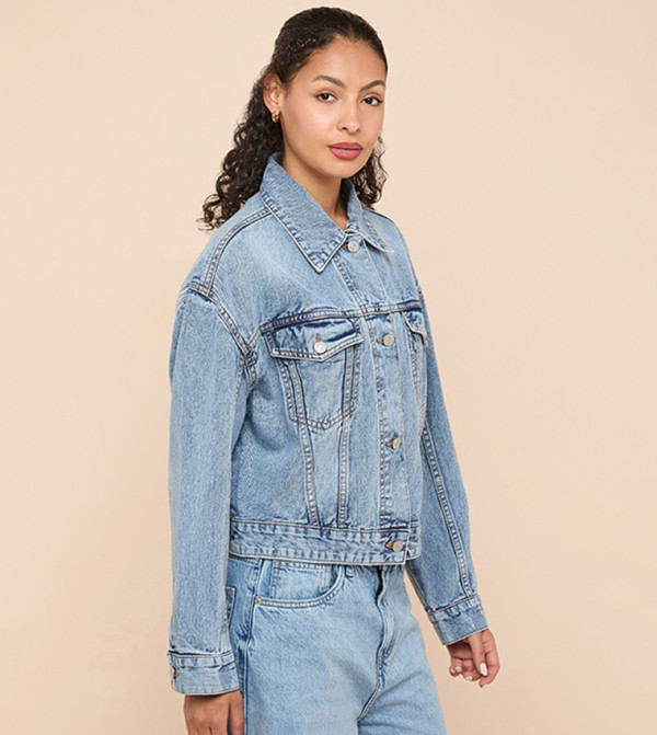 R&B  Denim Jackets - Blue Denim Jackets
