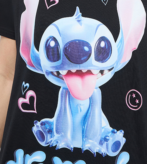 أر آند بي  تيشيرتات كاجوال - أسود Short Sleeve T-Shirts