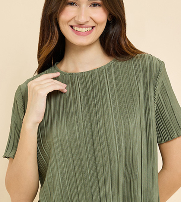 R&B  Casual Tops - Green Casual Tops